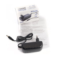 Электронный трансформатор для светодиодной ленты FERON 24W 12V (драйвер), LB005, 48051