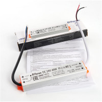 Электронный трансформатор для светодиодной ленты FERON 40W 24V (драйвер), LB007, 48055