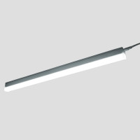 Cветодиодный линейный светильник FERON AL5038 6500K 4W 350lm в пластиковом корпусе с выключателем и сетевым шнуром, 270х22х35 48141