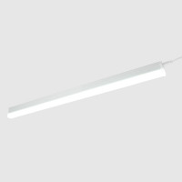 Cветодиодный линейный светильник FERON AL5038 6500K 4W 350lm в пластиковом корпусе с выключателем и сетевым шнуром, 270х22х35 48141