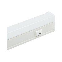 Cветодиодный линейный светильник FERON AL5038 6500K 16W 1400Lm в пластиковом корпусе с выключателем и сетевым шнуром, 1170х23х35 48144