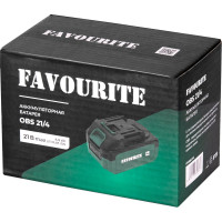 Аккумуляторная батарея FAVOURITE OBS 21/4 Li-ion, 21В, 4Ач 150000214