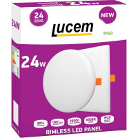 Светодиодный энергосберегающий светильник Lucem LM-FLPS 24W 6500K FLSLPR00000199