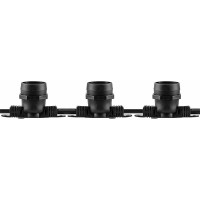 Уличная гирлянда FERON CL25-100 Белт-лайт 230V черный IP65 100м, 48167