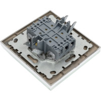Выключатель Эксклюзивный Белый трехклавишный Metronex Electric FVK050312BEL