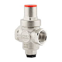 Редуктор давления PROFACTOR поршневой, c коннектором манометра 1/2" PF PRV 251.15
