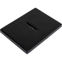 Сувальдная накладка Home LUNA цвет черный NSUVLUN