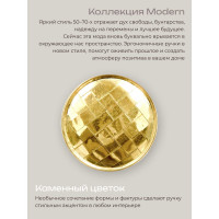 Деревянная ручка для мебели Blumen Haus Золотой слиток цвет золотой 66288