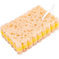 Губка для тела TIAMO SPA ОРИГИНАЛ Люкс с петлей, коралловый поролон 7751