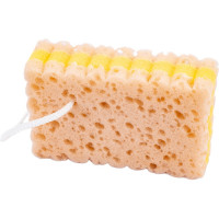 Губка для тела TIAMO SPA ОРИГИНАЛ Люкс с петлей, коралловый поролон 7751