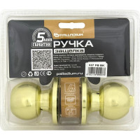 Ручка защелка Palladium 607 PB BK 00011606