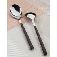 Столовая ложка Remiling Madrid 2 предмета, цвет венге 6348563485