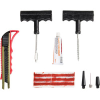 Компрессор AIRLINE TORNADO S с комплектом инструмента, в кейсе, ремкомплект для бескамерных шин, нож CA-020-01