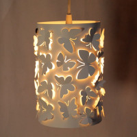 Подвесной светильник ЭЛЕТЕХ Эффект 211 белый муар НСБ 01-60-162 Е27 ИУ 1005404777