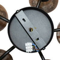 Светильник ЭЛЕТЕХ Берта 151 черный муар (Плафон 06333) НСБ 01-5x60-132 Е27 ИУ 1005404645