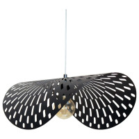 Подвесной светильник ЭЛЕТЕХ Наоми 211 черный муар НСБ 01-60-166 Е27 ИУ 1005404814