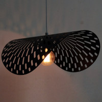 Подвесной светильник ЭЛЕТЕХ Наоми 211 черный муар НСБ 01-60-166 Е27 ИУ 1005404814