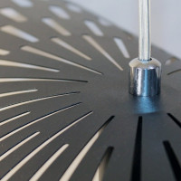 Подвесной светильник ЭЛЕТЕХ Наоми 211 черный муар НСБ 01-60-166 Е27 ИУ 1005404814