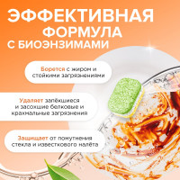 Био. экологичные таблетки для ПММ SYNERGETIC бесфосфатные в водорастворимой пленке, без запаха, 100шт 4607971451976 102100 102100lh 102100avt
