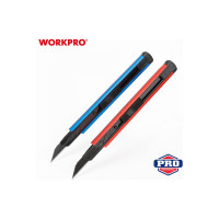 Нож для графических работ WORKPRO с отламывающимися лезвиями 30 град. 9мм WP212012