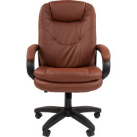Компьютерное кресло CHAIRMAN 668LT new экокожа, коричневый 00-07114865