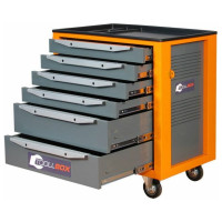 Инструментальная тележка Toollbox с центральным замком серии standart TBS-6 RAL 2008