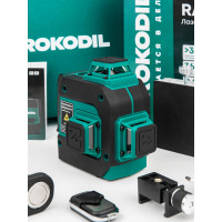 Лазерный уровень Rokodil Ray Pro 3D, зеленый луч, 12 линий на 360 градусов 1045797