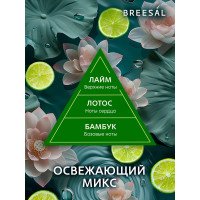 Освежитель AQUA-нейтрализатор запаха Breesal "Освежающий микс" (12) В/40006
