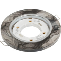 Встраиваемый светильник De Fran GX53/SMD 4000K стекло, узор (25SMD 5Вт 450Лм), FT9133