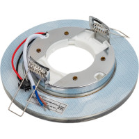 Встраиваемый светильник De Fran GX53/SMD 4000K стекло, узор (25SMD 5Вт 450Лм), FT9133
