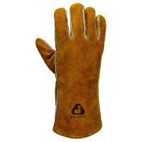 Краги сварщика с подкладкой Jeta Safety двойной кевларовый шов JWK301-10/XL 6 пар JWK301-XL/УПАК