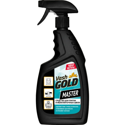 Средство для плитки и межплиточных швов VASH GOLD Master 750 мл., спрей 307802