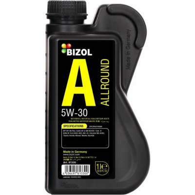 BIZOL НС-синт. мот.масло Allround 5W-30 SP/SN Plus GF-6A (1л) 81330