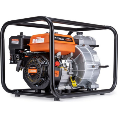Foxweld Мотопомпа бензиновая 1350T80 для грязной воды 8637