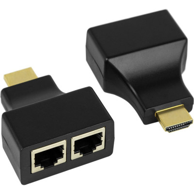 REXANT HDMI удлинитель по витой паре RJ-45 8P-8C 17-6916