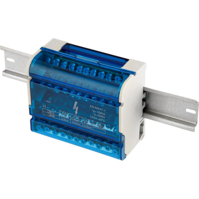 REXANT Шина на DIN-рейку в корпусе кросс-модуль 4x11 11-2304-11