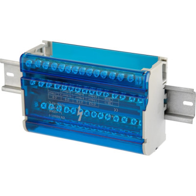REXANT Шина на DIN-рейку в корпусе кросс-модуль 4x15 11-2304-15