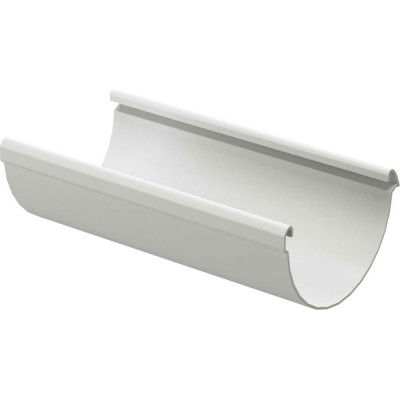 DOCKE Dcke LUX Желоб водосточный (Пломбир) PVLZ-1044