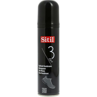 Sitil Black edition Shoe Deodorant Дезодорант для обуви /черная коллекция/ 150 мл. 123 SNK