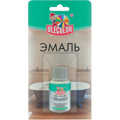 Акриловая эмаль для эмалированных поверхностей Olecolor 4300004198