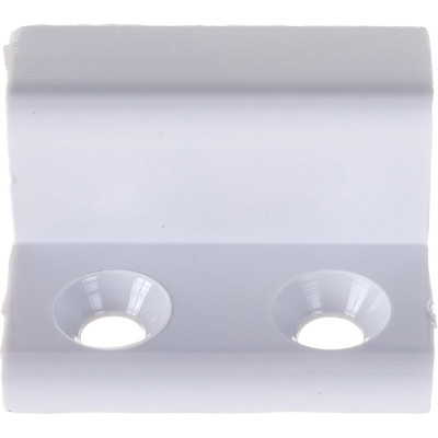 Уголок крепления москитной сетки СКОБЯНОЙ (к-т) пластик, белый 002545