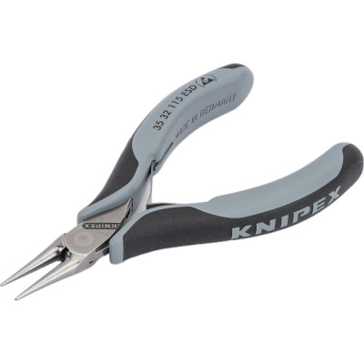 Антистатические захватные круглогубцы для электроники Knipex KN-3532115ESD