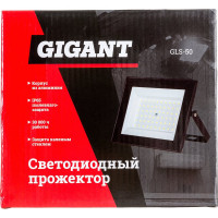 Gigant Светодиодный прожектор 50W 6400К 220V. GLS-50