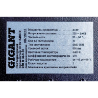 Gigant Светодиодный прожектор 10W 6400К 220V. GLS-10