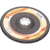 Круг лепестковый конический (180х22.2 мм; К120) для углошлифовальных машин Энкор 20544