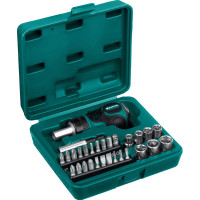 Реверсивная отвертка с насадками KRAFTOOL Kompakt-29 29 предметов 25556-H29