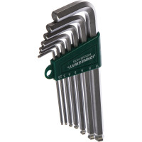 Комплект угловых шестиграников LONG Jonnesway H05SM107S