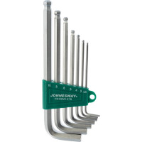 Комплект угловых шестиграников LONG Jonnesway H05SM107S