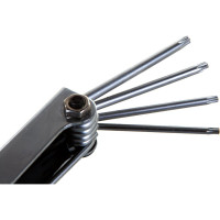 Набор угловых ключей Торкс (в ключнице) Jonnesway H07M08SF