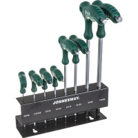 Комплект угловых двусторонних шестигранников Jonnesway H10MB08S